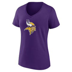 Minnesota Vikings Women's Mother's Day V-Neck T-Shirt - Purple - Fanatics