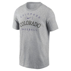 Colorado Rockies Nike Home Team Athletic Arch T-Shirt for sale