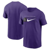 Colorado Rockies Nike Team Swoosh Lockup T-Shirt Discount