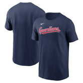 Cleveland Guardians Nike Fuse Wordmark T-Shirt Outlet