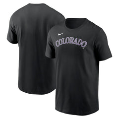 Colorado Rockies Nike Fuse Wordmark T-Shirt Outlet