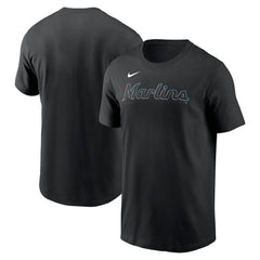 Miami Marlins Nike Fuse Wordmark T-Shirt Near Me