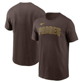 San Diego Padres Nike Fuse Wordmark T-Shirt Discount