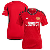Adidas - Manchester United Women's 2023/24 Home Replica Jersey - Red