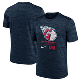 Cleveland Guardians Nike Large Logo Velocity T-Shirt Near Me
