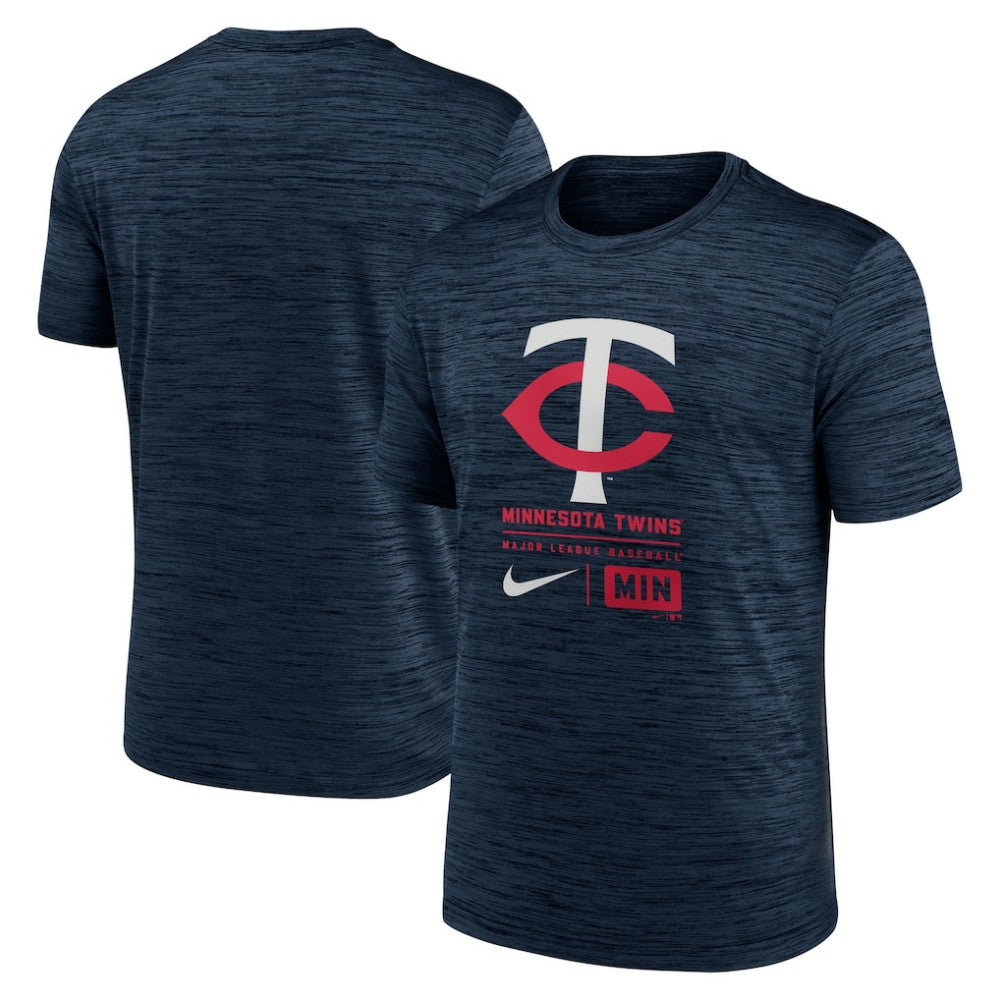 Minnesota Twins Nike Large Logo Velocity T-Shirt Near Me