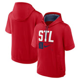 St. Louis Cardinals Nike Tri Code Lockup Short Sleeve Pullover Hoodie Outlet