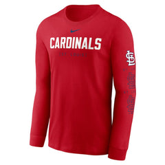 St. Louis Cardinals Nike Repeater Long Sleeve T-Shirt Outlet