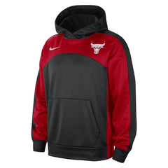 Nike Chicago Bulls Authentic Starting Five Force Performance Pullover Hoodie Black/Red