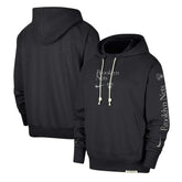 Nike Brooklyn Nets Authentic Performance Pullover Hoodie Black