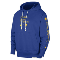 Nike Golden State Warriors Authentic Performance Pullover Hoodie Royal