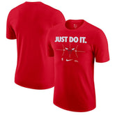 Nike Chicago Bulls Just Do It T-Shirt Red