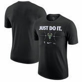 Nike Milwaukee Bucks Just Do It T-Shirt Black