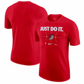 Nike Portland Trail Blazers Just Do It T-Shirt Red