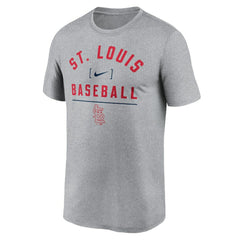 St. Louis Cardinals Nike Arch Baseball Stack Performance T-Shirt Sale