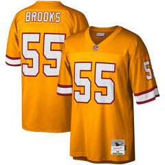 Derrick Brooks Tampa Bay Buccaneers Big & Tall 1995 Legacy Retired Player Jersey - Orange - Mitchell & Ness