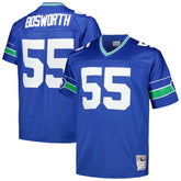 Brian Bosworth Seattle Seahawks Big & Tall 1987 Legacy Retired Player Jersey - Royal - Mitchell & Ness