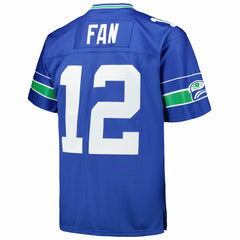 12s Seattle Seahawks Big & Tall Legacy Retired Player Jersey - Royal - Mitchell & Ness