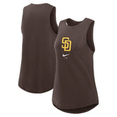 San Diego Padres Nike Women's Legacy Icon High Neck Dri-FIT Tank Top Sale