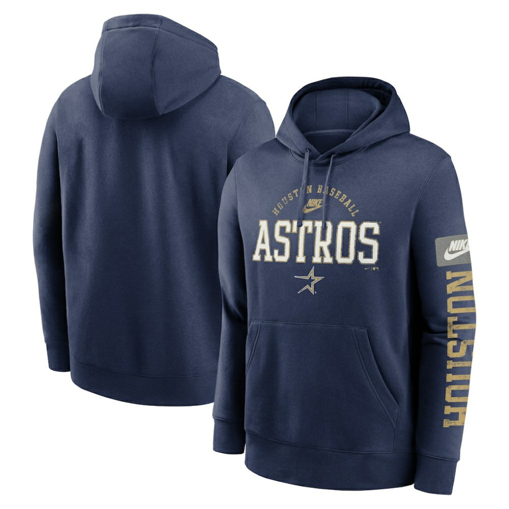 Houston Astros Nike Cooperstown Collection Splitter Club Fleece Pullover Hoodie Online