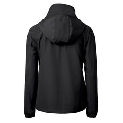 Philadelphia Eagles Cutter & Buck Women's Gridiron Classics Logo Charter Eco Recycled Full-Zip Jacket - Black - NFL