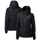 Philadelphia Eagles Cutter & Buck Women's Gridiron Classics Logo Mission Ridge Repreve Eco Insulated Full-Zip Puffer Jacket - Black - NFL