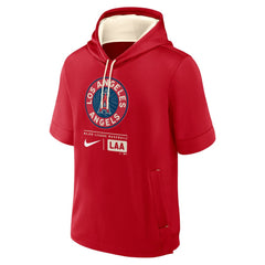 Los Angeles Angels Nike City Connect Color Block Short Sleeve Pullover Hoodie Discount
