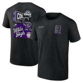 Colorado Rockies Fanatics Split Zone T-Shirt for sale