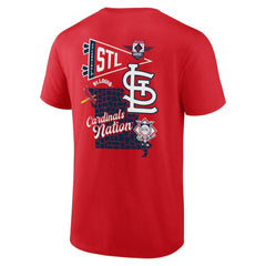 St. Louis Cardinals Fanatics Split Zone T-Shirt Discount