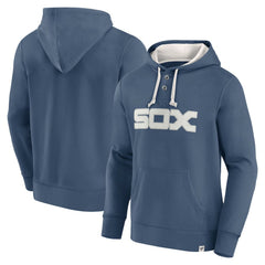 Fanatics Chicago White Sox Navy Plan for Adversity Henley Fleece Pullover Hoodie Outlet