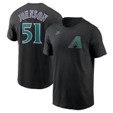 Randy Johnson Arizona Diamondbacks Nike Fuse Name & Number T-Shirt for sale