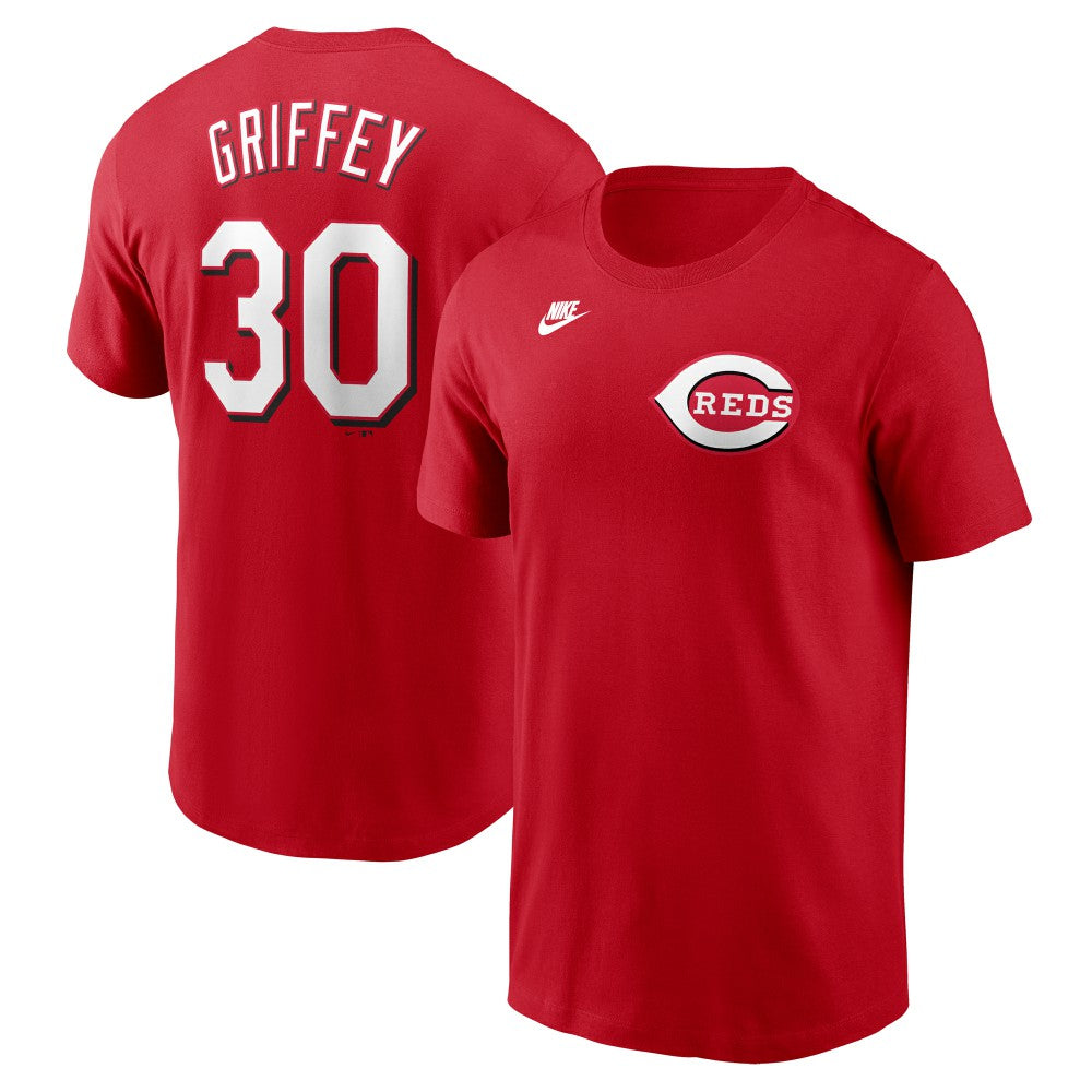 Ken Griffey Jr. Cincinnati Reds Nike Fuse Name & Number T-Shirt Discount