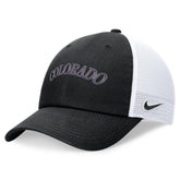 Colorado Rockies Nike Wordmark Adjustable Trucker Hat Sale