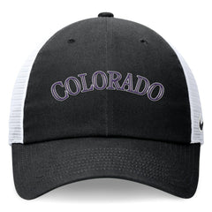 Colorado Rockies Nike Wordmark Adjustable Trucker Hat Sale