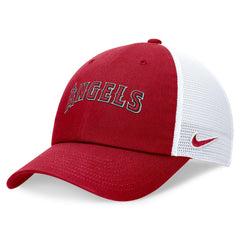 Los Angeles Angels Nike Wordmark Adjustable Trucker Hat Near Me
