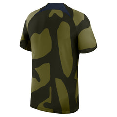 Jordan - Paris Saint-Germain Jordan Brand 2023/24 Academy Pro Pre-Match Top - Olive