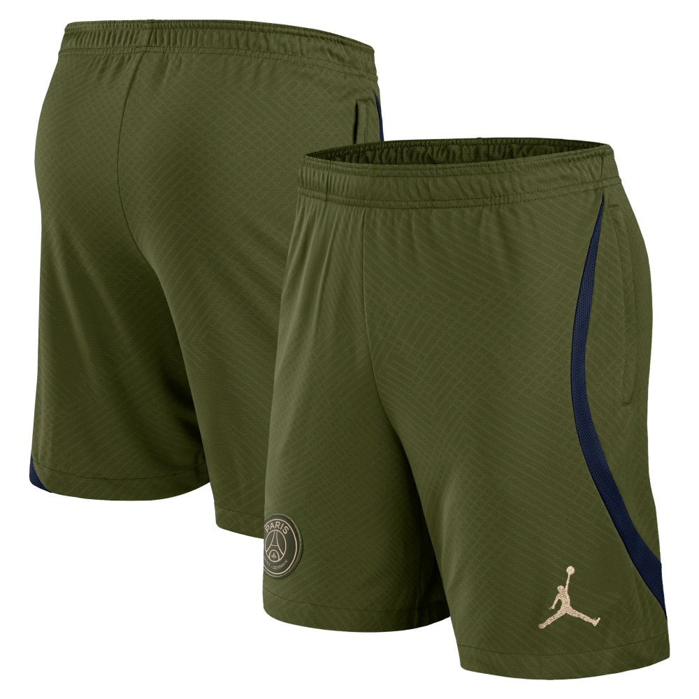 Jordan - Paris Saint-Germain Jordan Brand Youth 2023/24 Fourth Strike Shorts - Olive