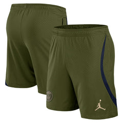 Jordan - Paris Saint-Germain Jordan Brand Youth 2023/24 Fourth Strike Shorts - Olive