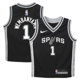 Nike Victor Wembanyama San Antonio Spurs Preschool Swingman Player Jersey Icon Edition Black