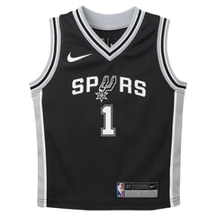 Nike Victor Wembanyama San Antonio Spurs Preschool Swingman Player Jersey Icon Edition Black