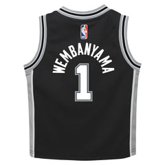 Nike Victor Wembanyama San Antonio Spurs Preschool Swingman Player Jersey Icon Edition Black