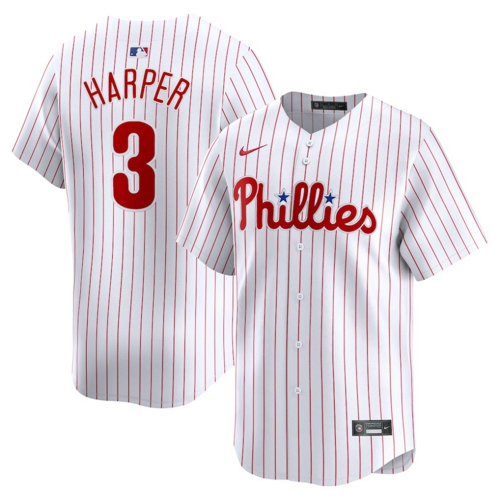Bryce Harper Philadelphia Phillies Nike Home Limited Player Jersey Near Me