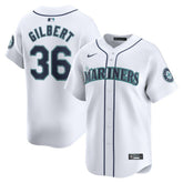 Logan Gilbert Seattle Mariners Nike Home Limited Player Jersey Near Me