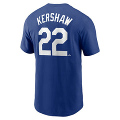 Clayton Kershaw Los Angeles Dodgers Nike Fuse Name & Number T-Shirt Outlet