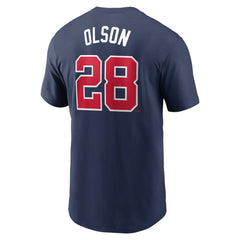 Matt Olson Atlanta Braves Nike Fuse Name & Number T-Shirt Discount