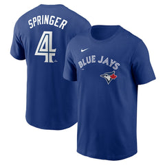 George Springer Toronto Blue Jays Nike Fuse Name & Number T-Shirt Online