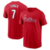 Trea Turner Philadelphia Phillies Nike Fuse Name & Number T-Shirt Discount