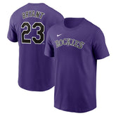 Kris Bryant Colorado Rockies Nike Fuse Name & Number T-Shirt Sale