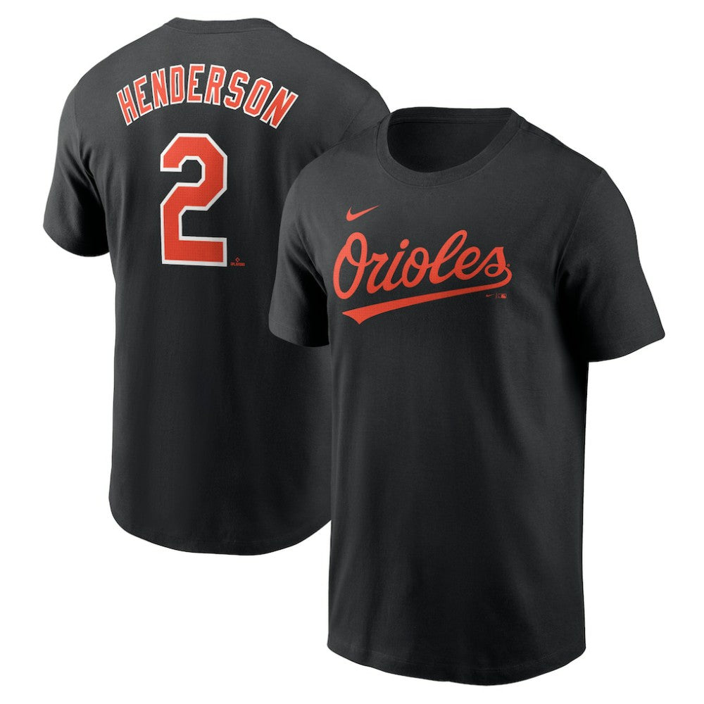 Gunnar Henderson Baltimore Orioles Nike Fuse Name & Number T-Shirt Discount