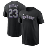 Kris Bryant Colorado Rockies Nike Fuse Name & Number T-Shirt Outlet
